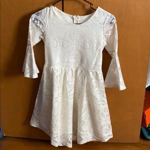 Off white lace dress